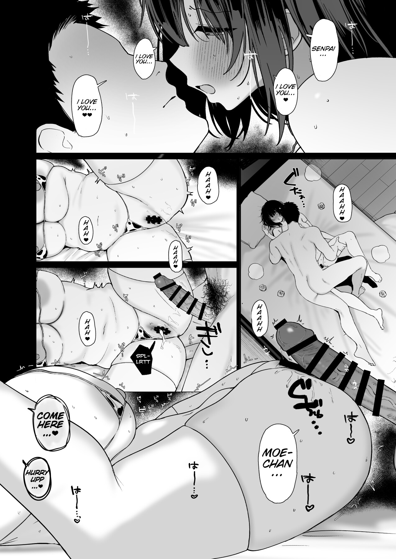 Hentai Manga Comic-A story about having non-stop cheating sex with the kind of woman no boyfriend should be hanging around with.-Read-57